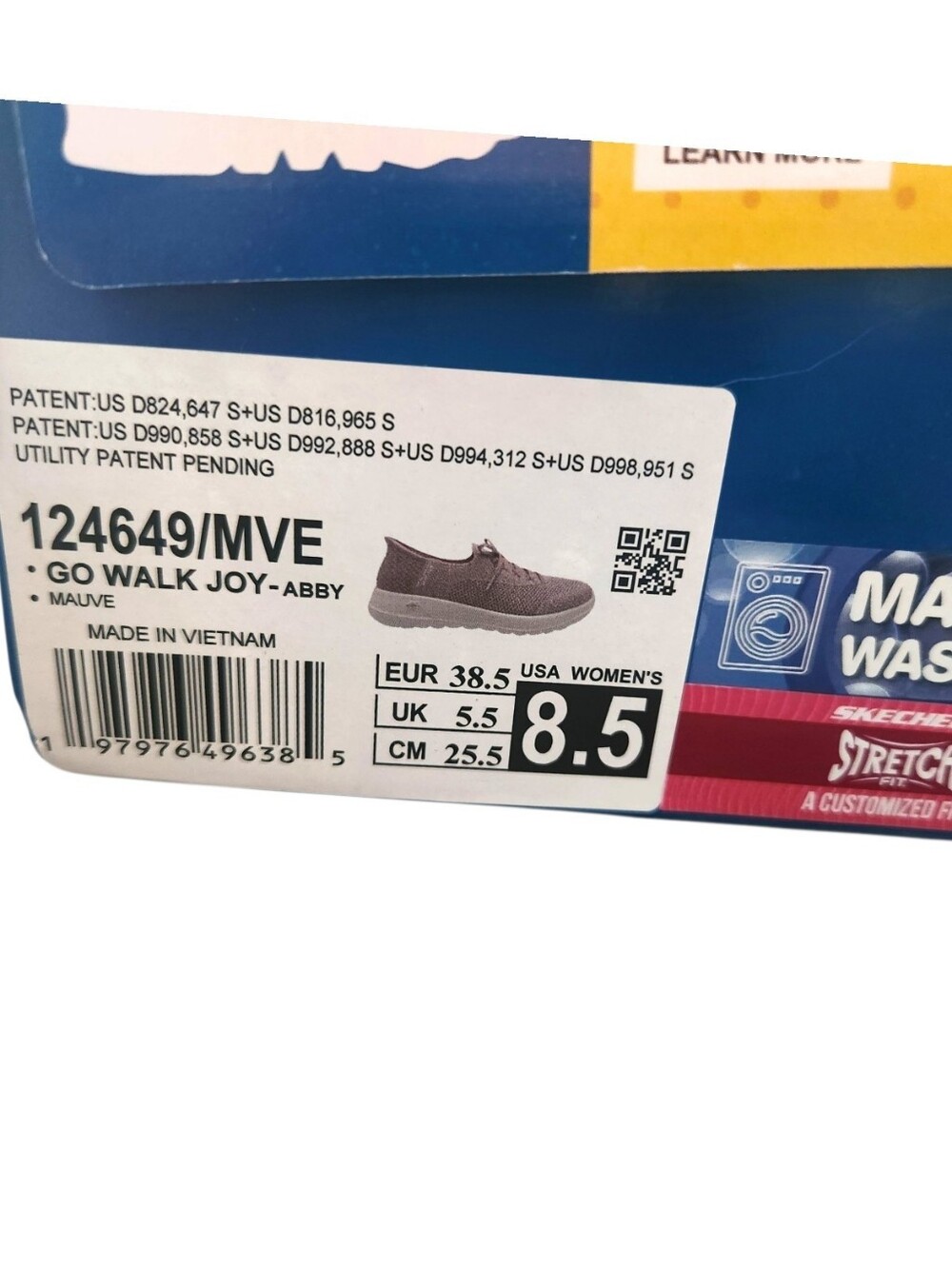 SKECHERS Hands Free Slip-ins® GO WALK Joy™ Abby Women's Athletic Shoe NIB Sz 8.5 - Picture 10 of 11